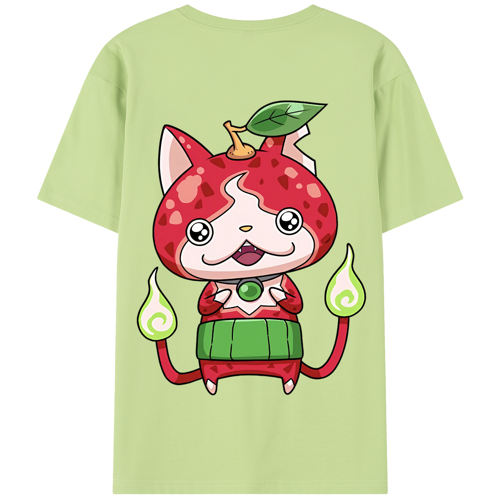 （画像用） 妖怪ウォッチ Yo-kai Watch 綿100％半袖Tシャツ（背面プリント）